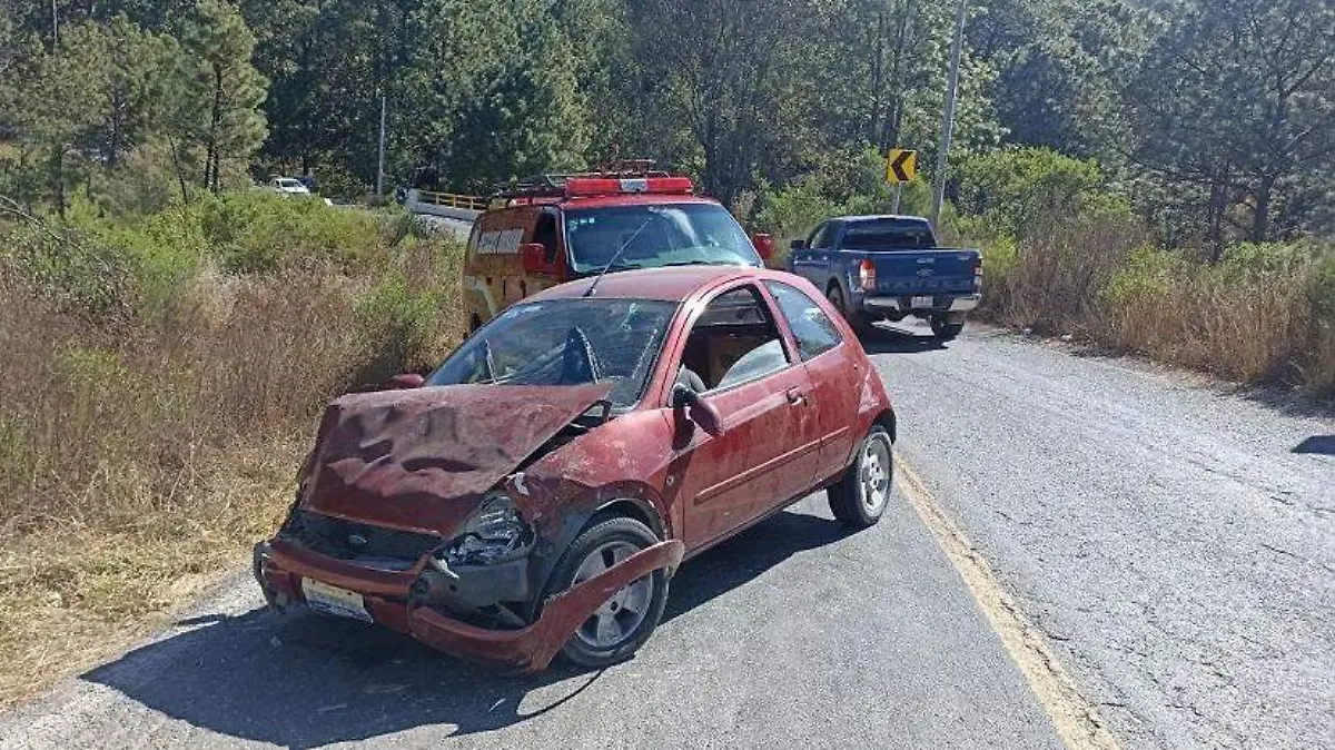 Accidente carretero en Atenguillo